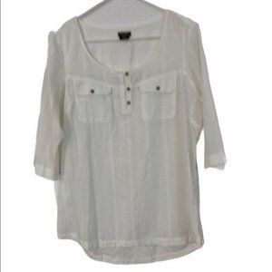 Eddie Baur Shirt Size Medium White